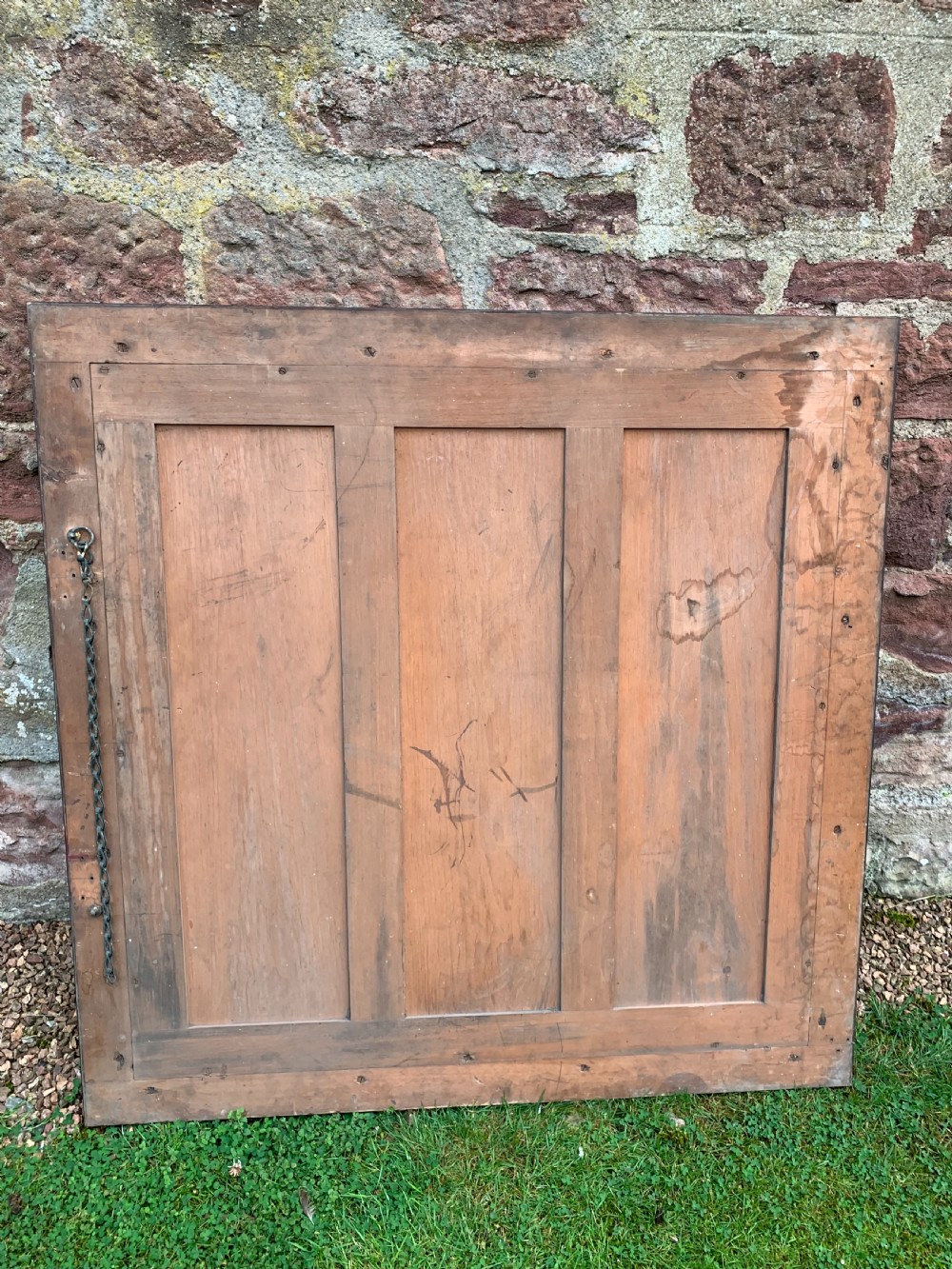 Large oak framed mirror  View VIII