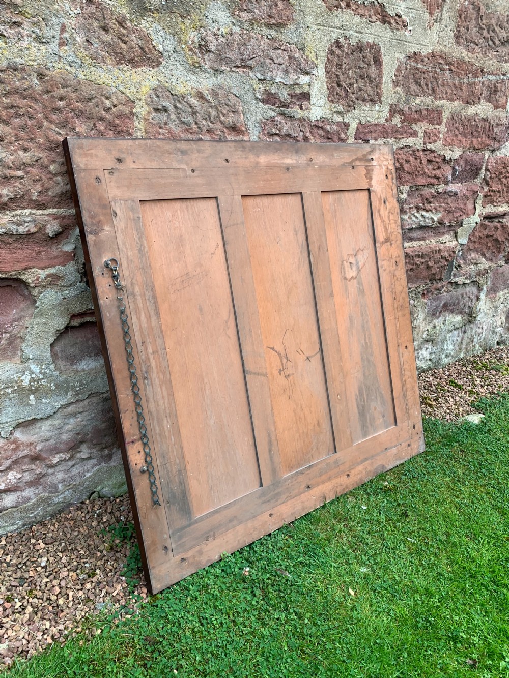 Large oak framed mirror  View IX