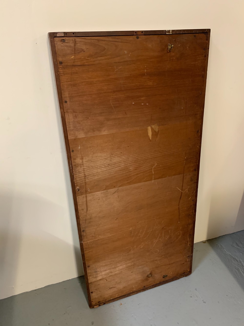 Large mahogany wall mirror  View V