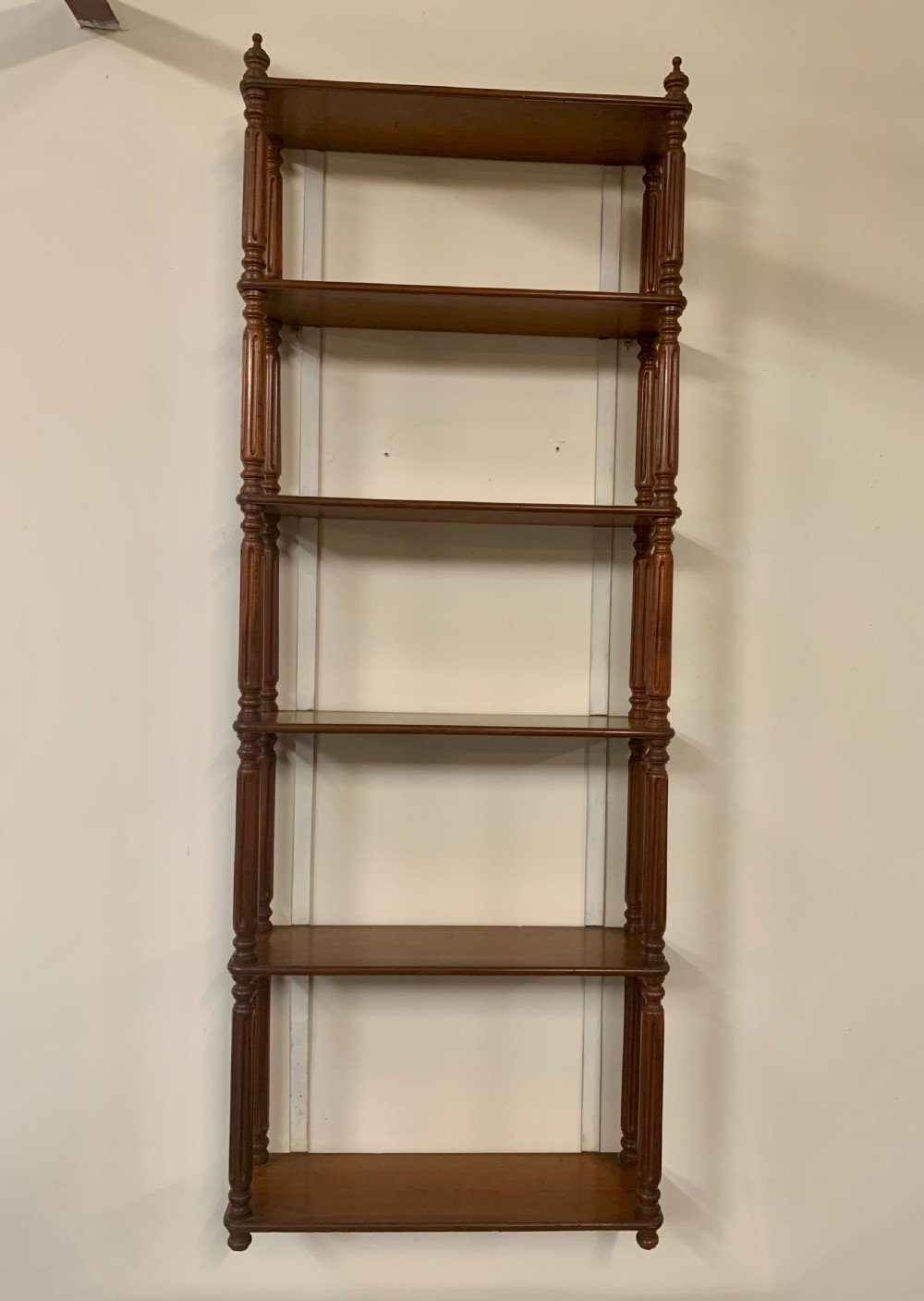 Large six tier wall shelves 