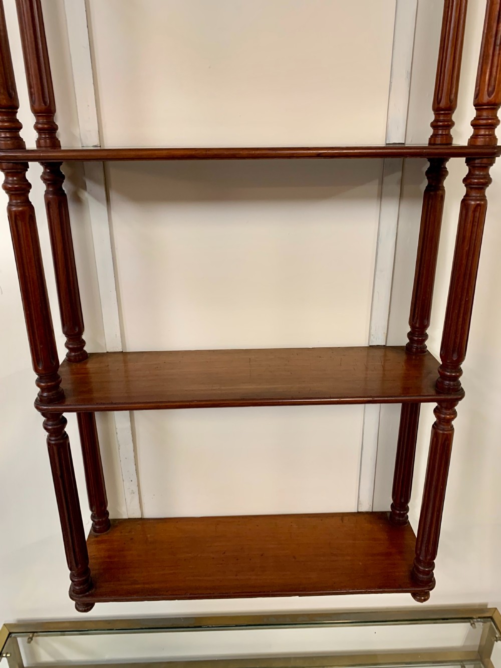 Large six tier wall shelves  View IV