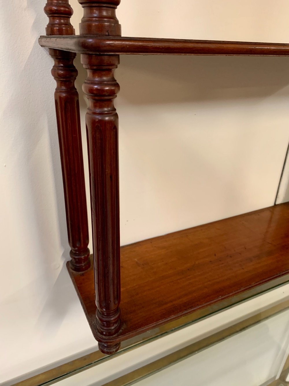 Large six tier wall shelves  View V
