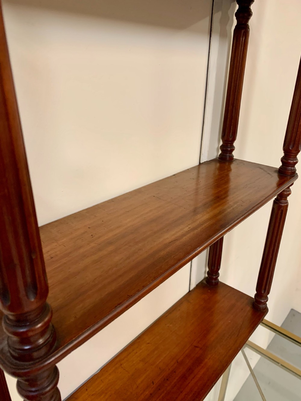 Large six tier wall shelves  View XI