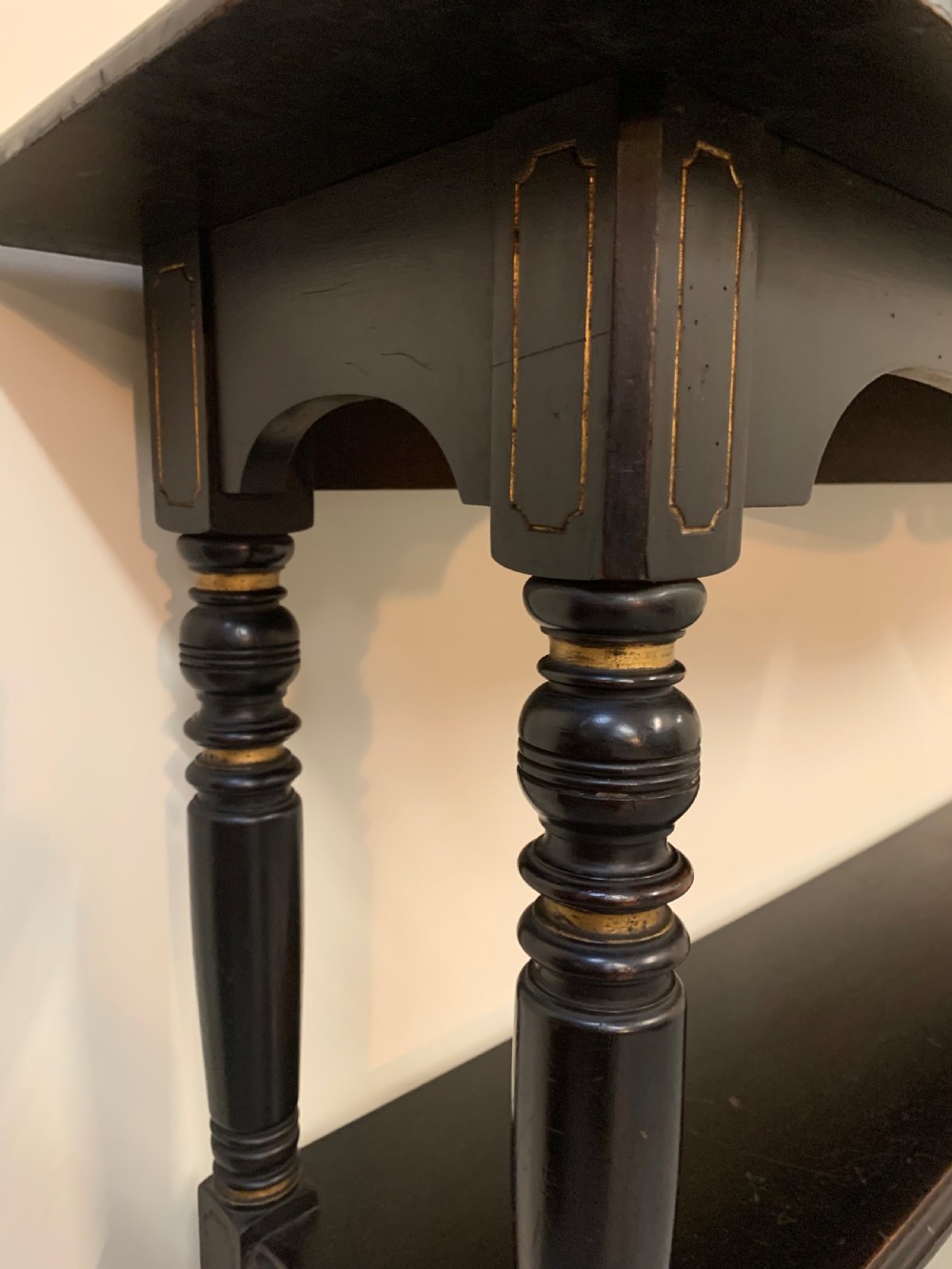 Large parcel gilt console table  View VI