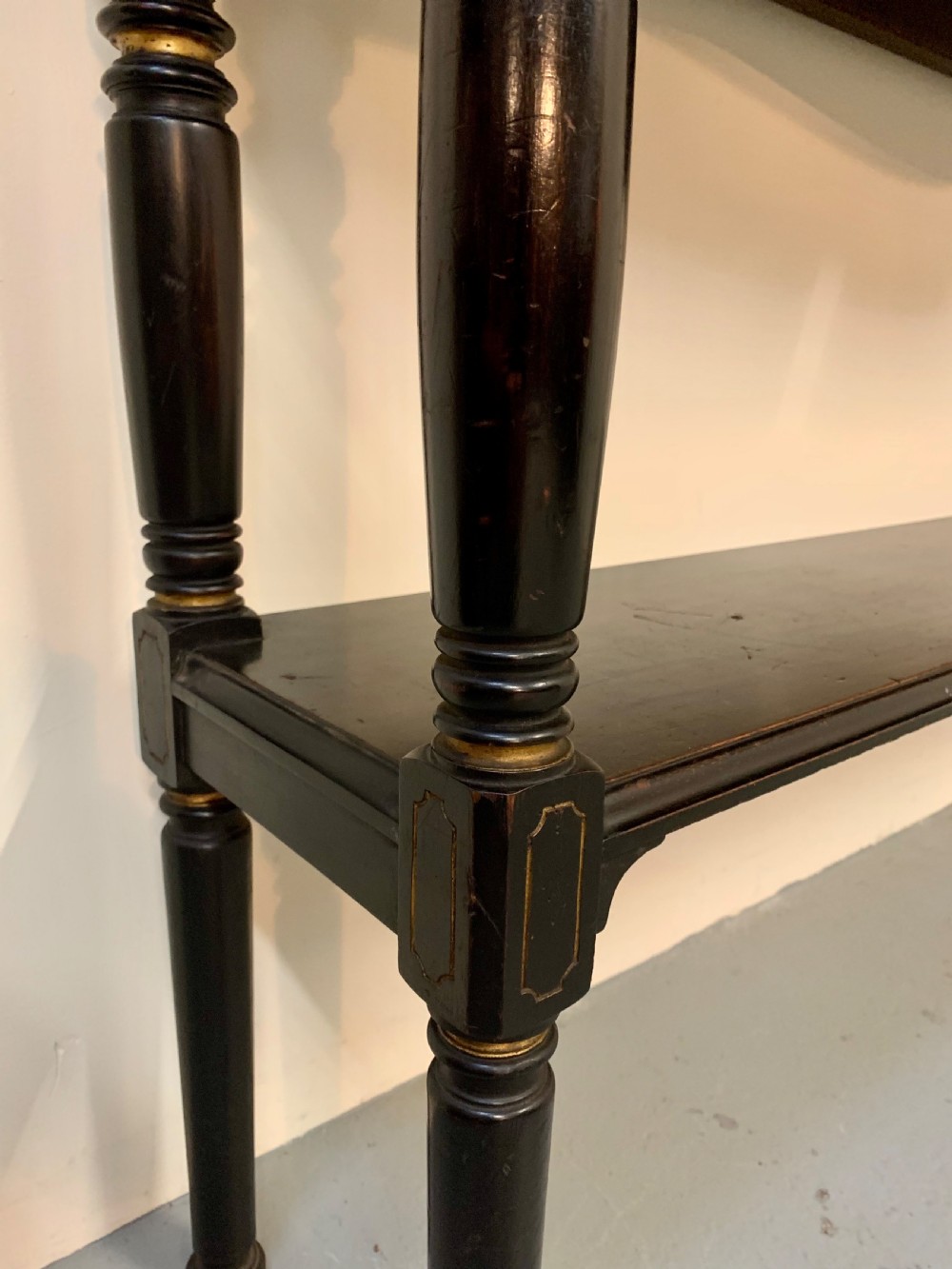 Large parcel gilt console table  View IX