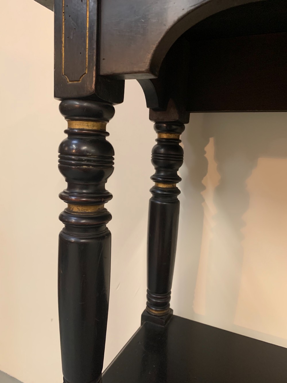 Large parcel gilt console table  View XII