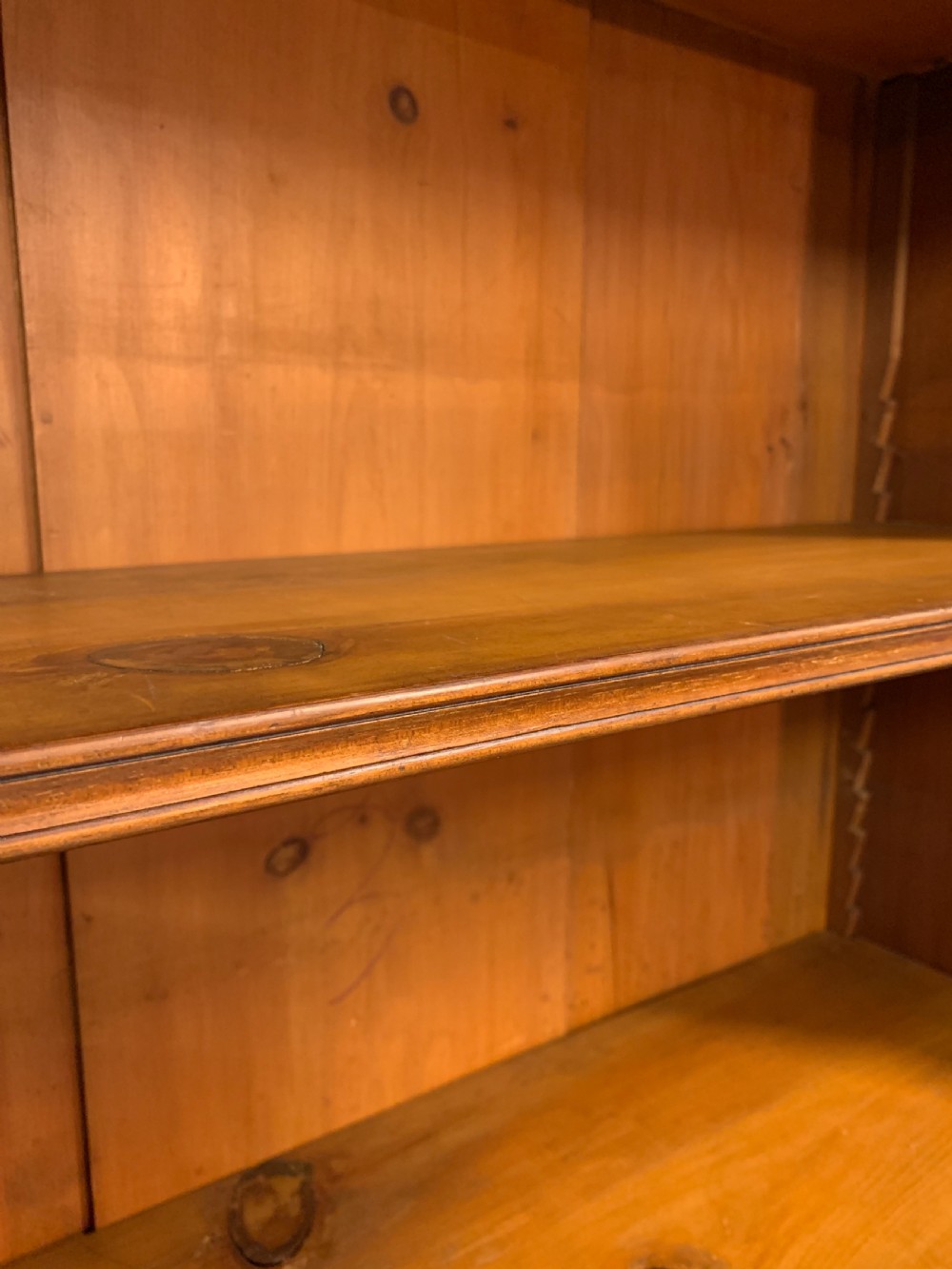 Excellent large mahogany glazed bookcase  View VI