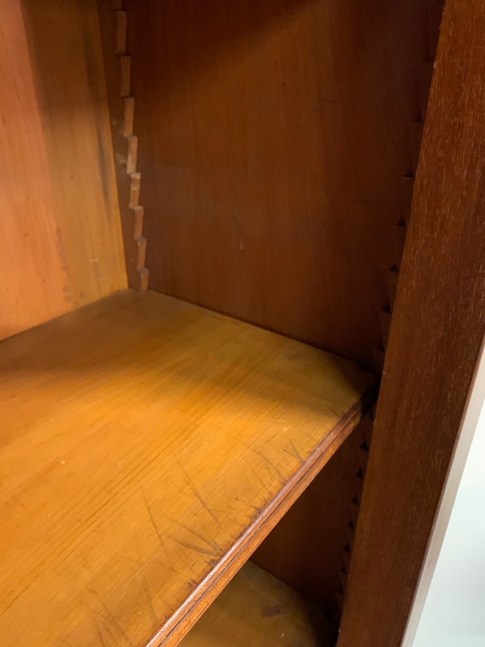 Excellent large mahogany glazed bookcase  View VIII