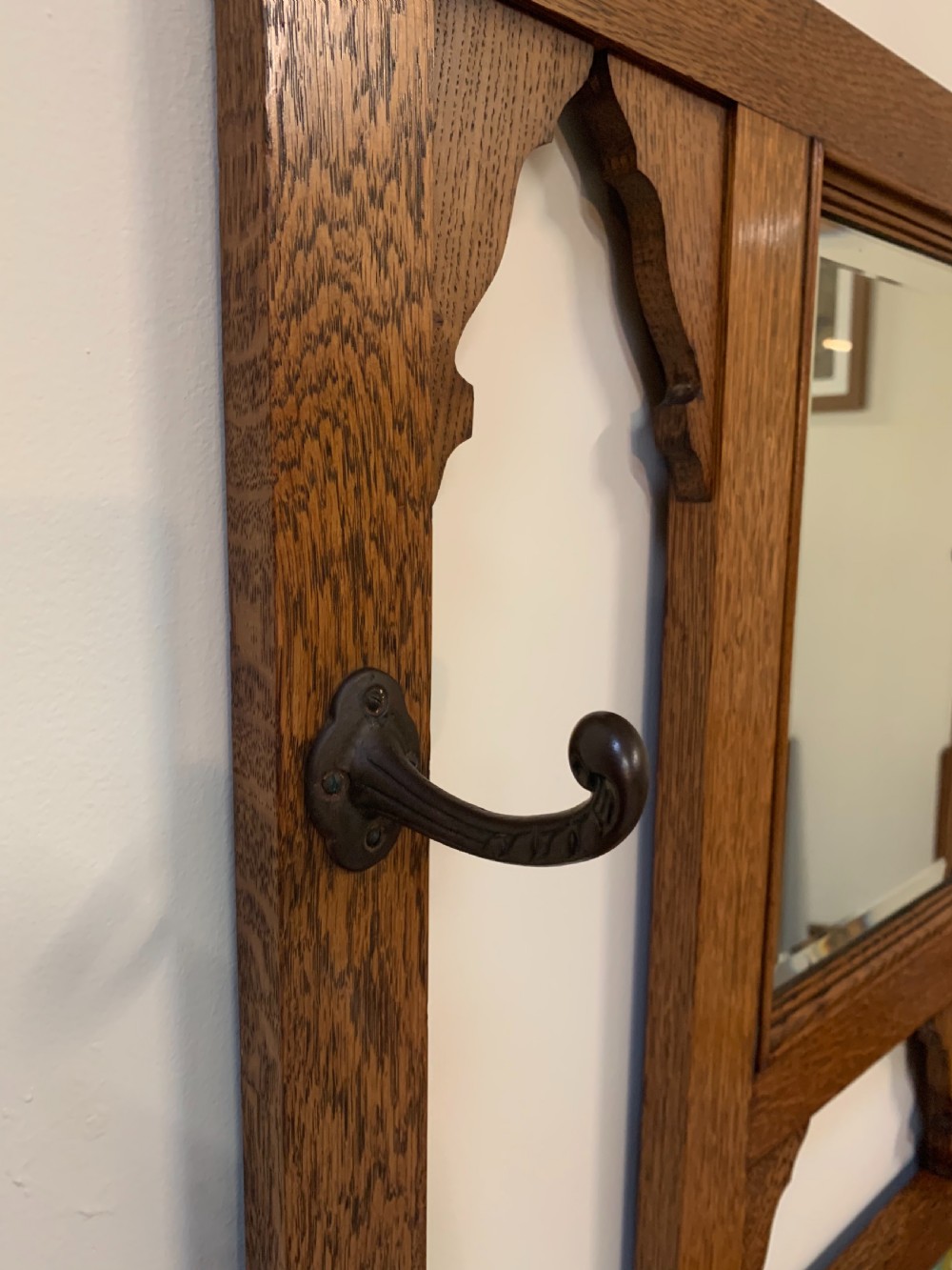Scottish oak hallstand  View X