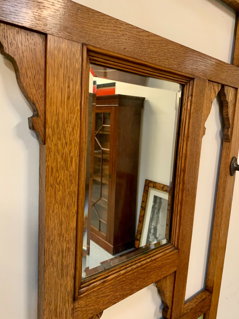 Scottish oak hallstand  View XI