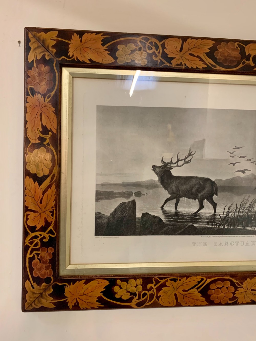 Scottish etching in decorative frame  View VI