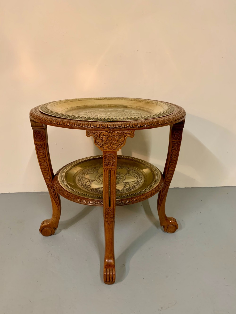 Good Anglo Indian occasional table 