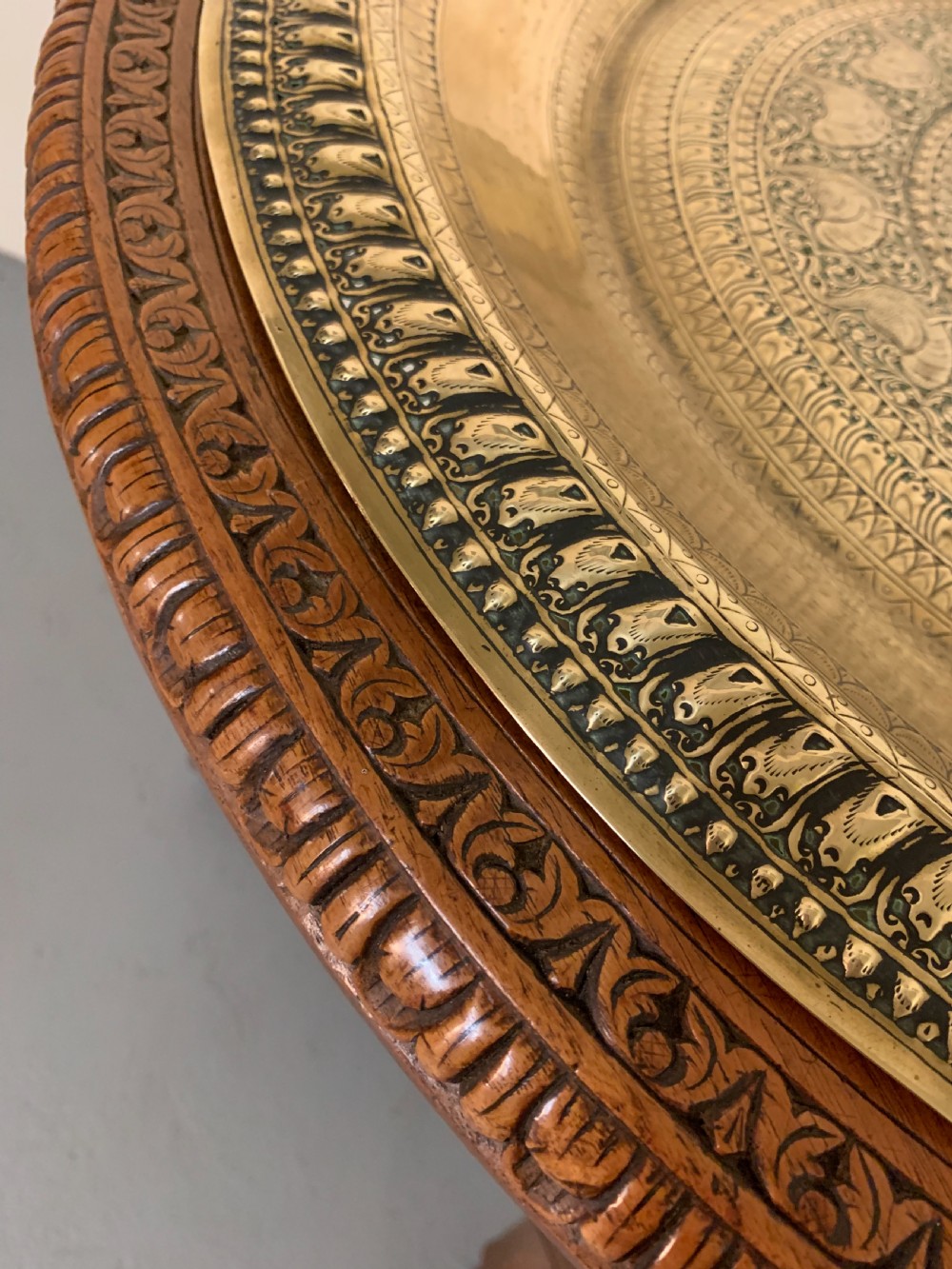 Good Anglo Indian occasional table  View III