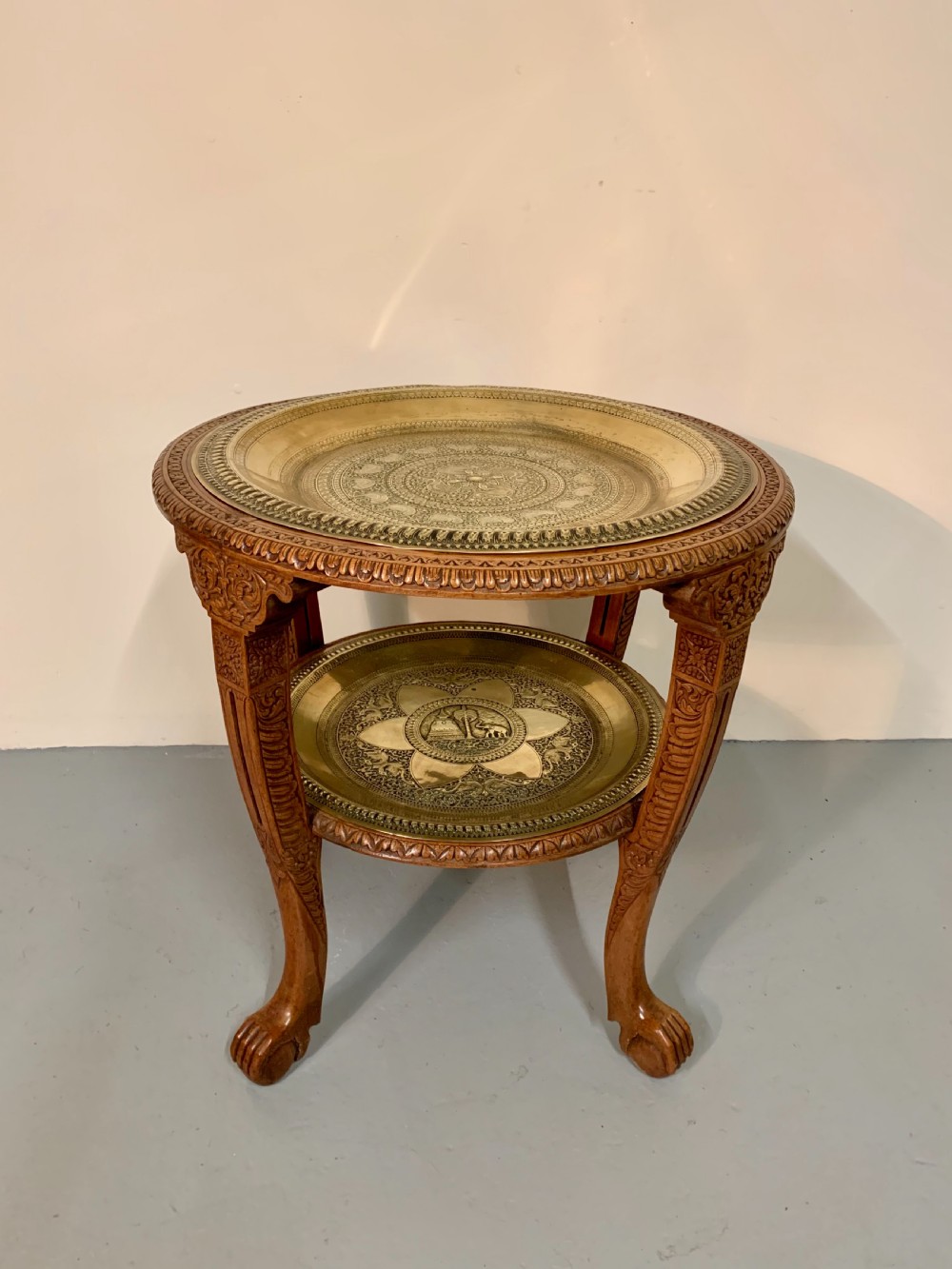 Good Anglo Indian occasional table  View VI