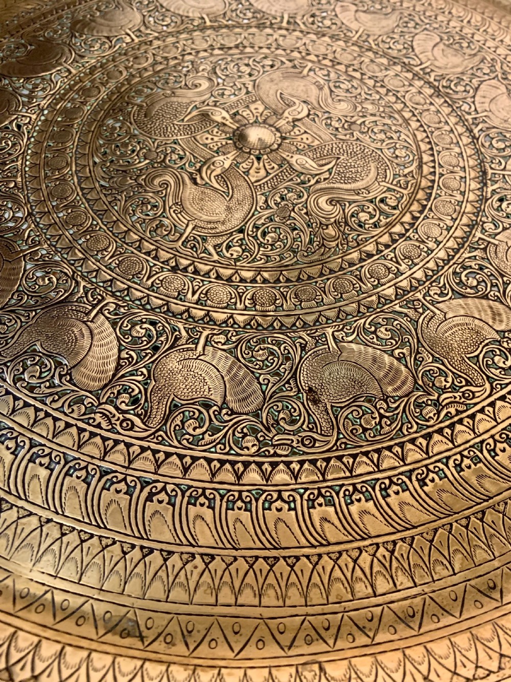 Good Anglo Indian occasional table  View XIII