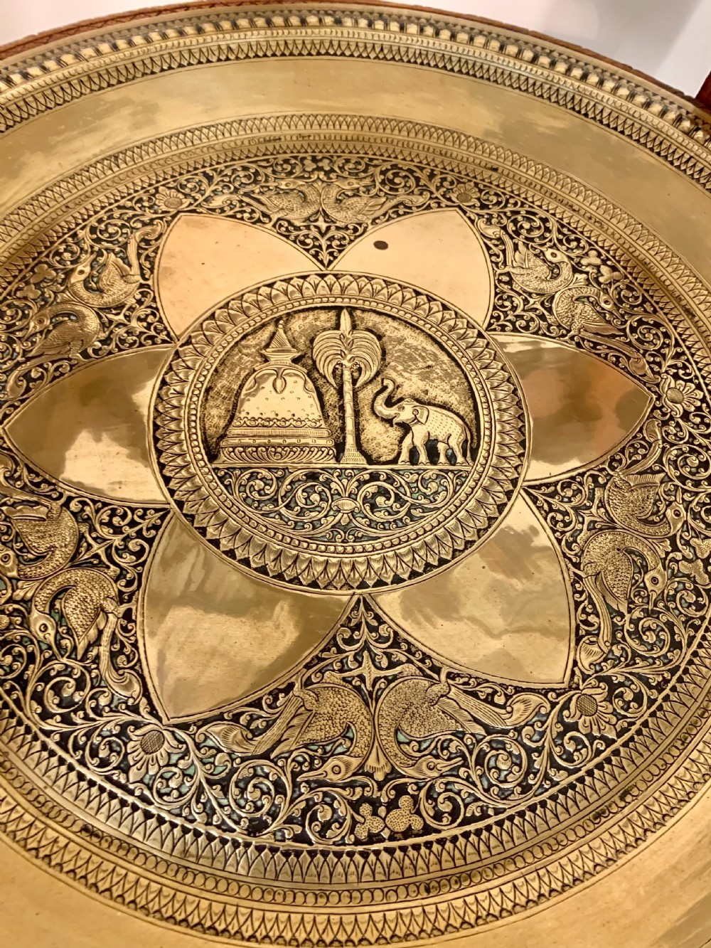 Good Anglo Indian occasional table  View XVI