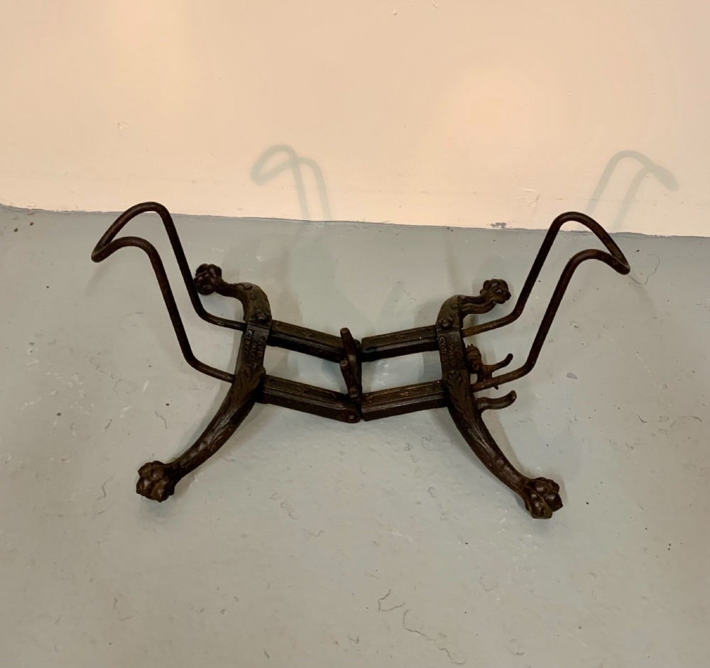 Scottish cast iron bicycle stand
