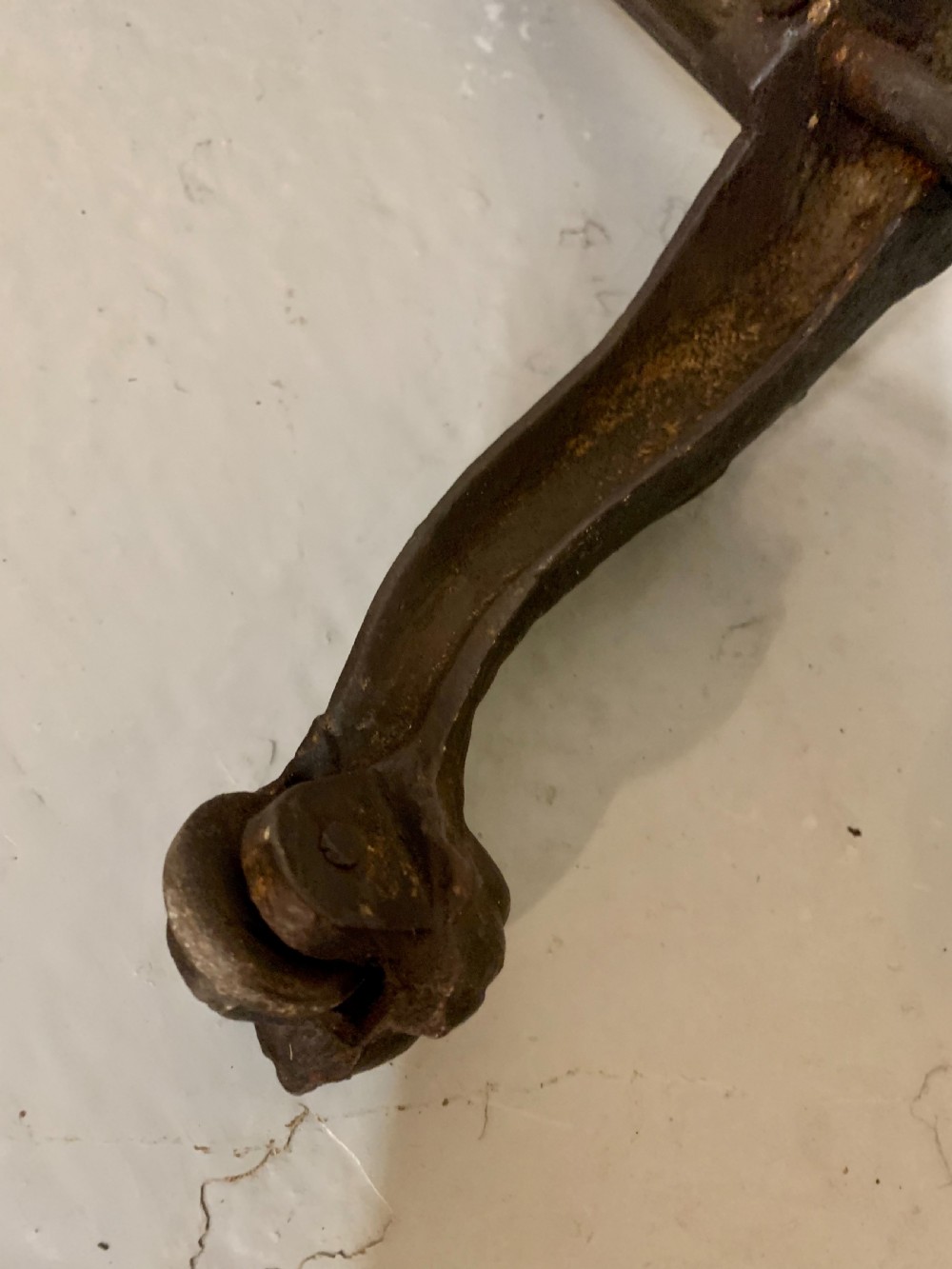 Scottish cast iron bicycle stand View X