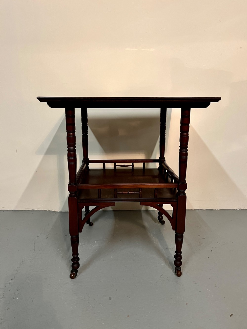 Mahogany lamp table View II