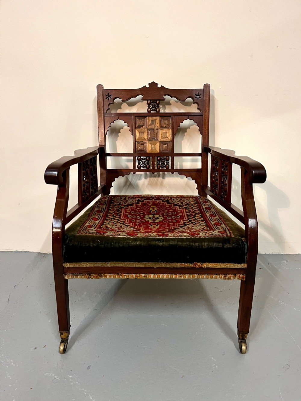 Good moorish armchair  View II