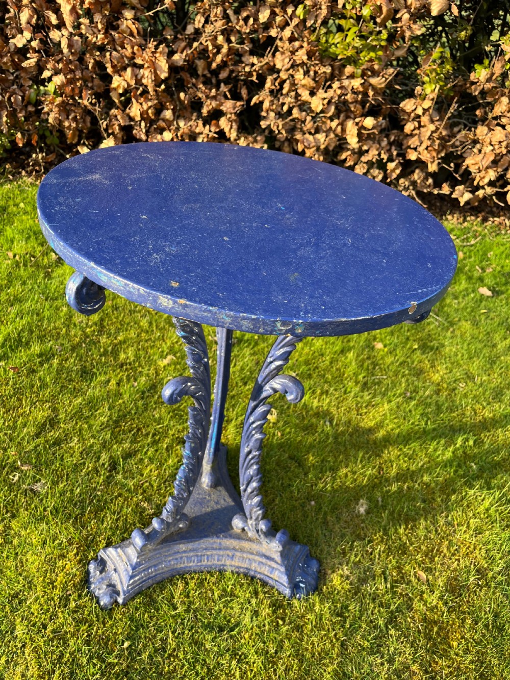 Regency cast iron garden table  View IV