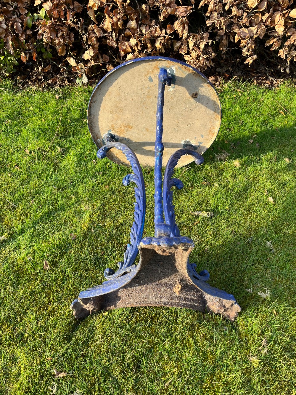 Regency cast iron garden table  View VIII