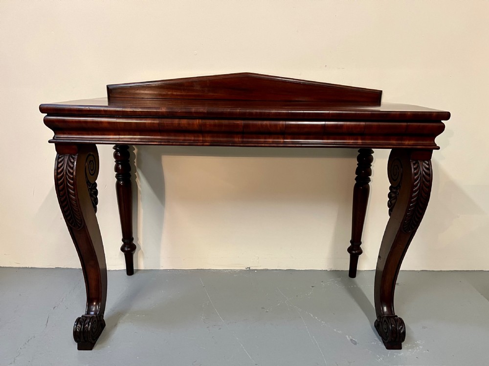 Fine Regency Scottish console table  View IV