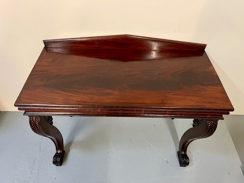 Fine Regency Scottish console table  View VII