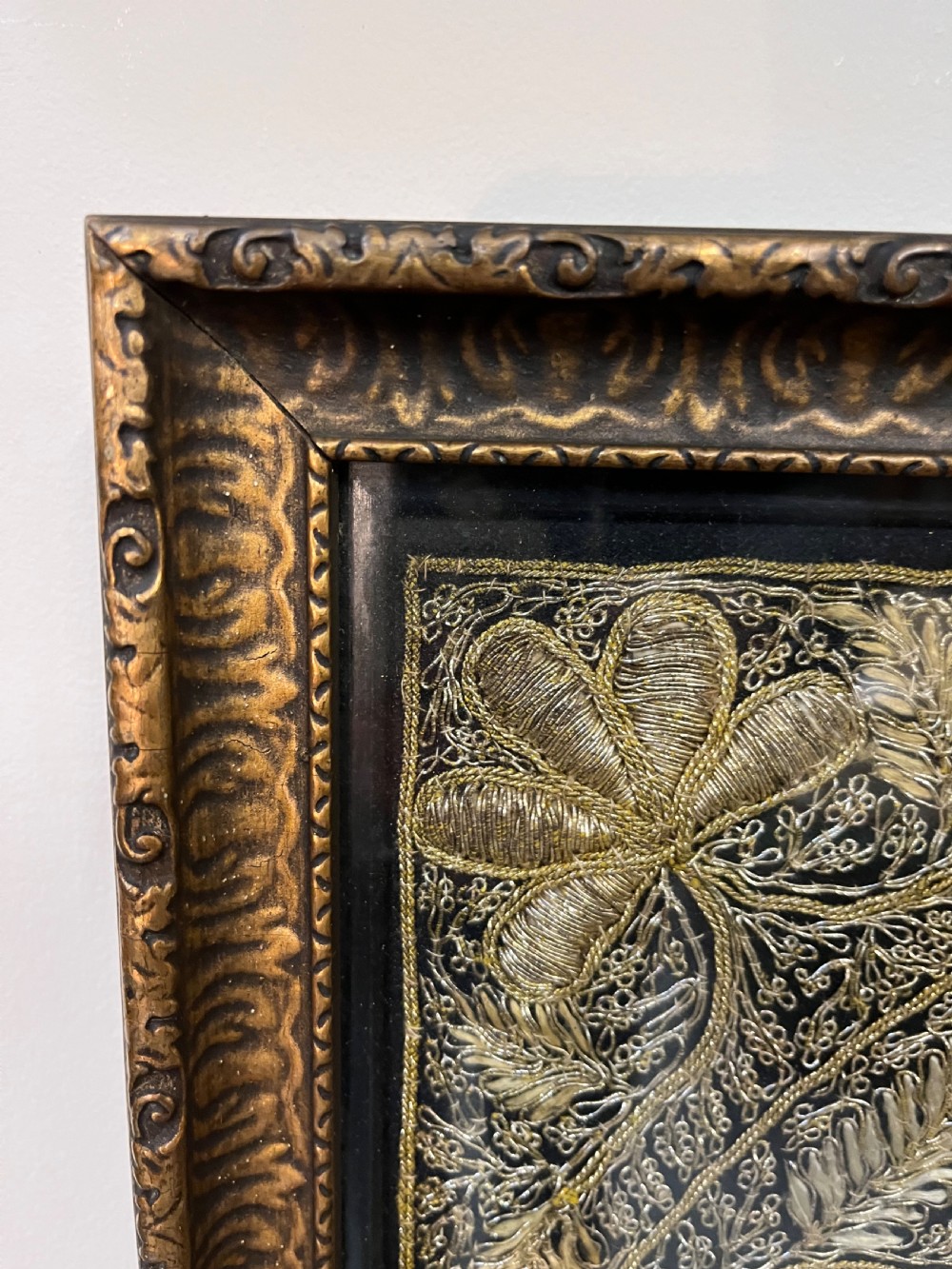 Silk embroidered picture  View II