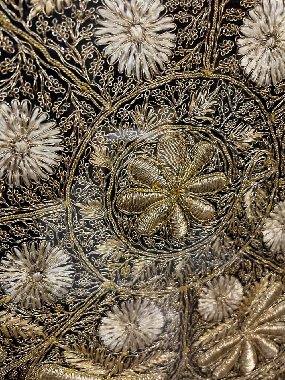 Silk embroidered picture  View III