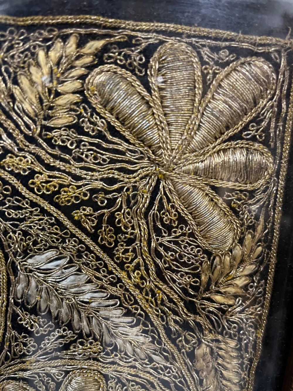Silk embroidered picture  View IV