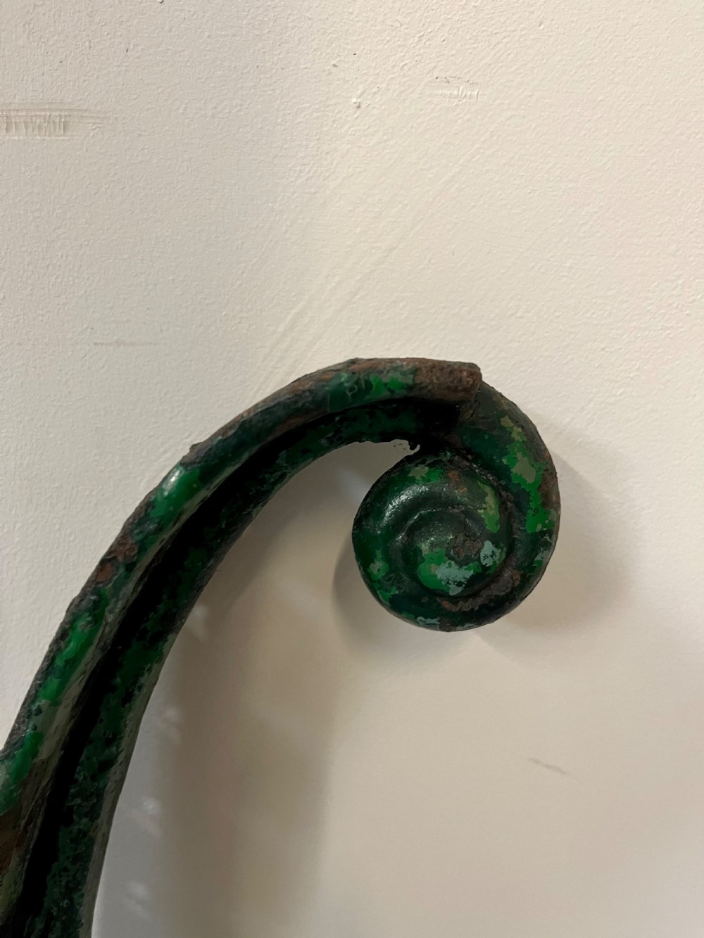 Large cast iron bench ends  View VII