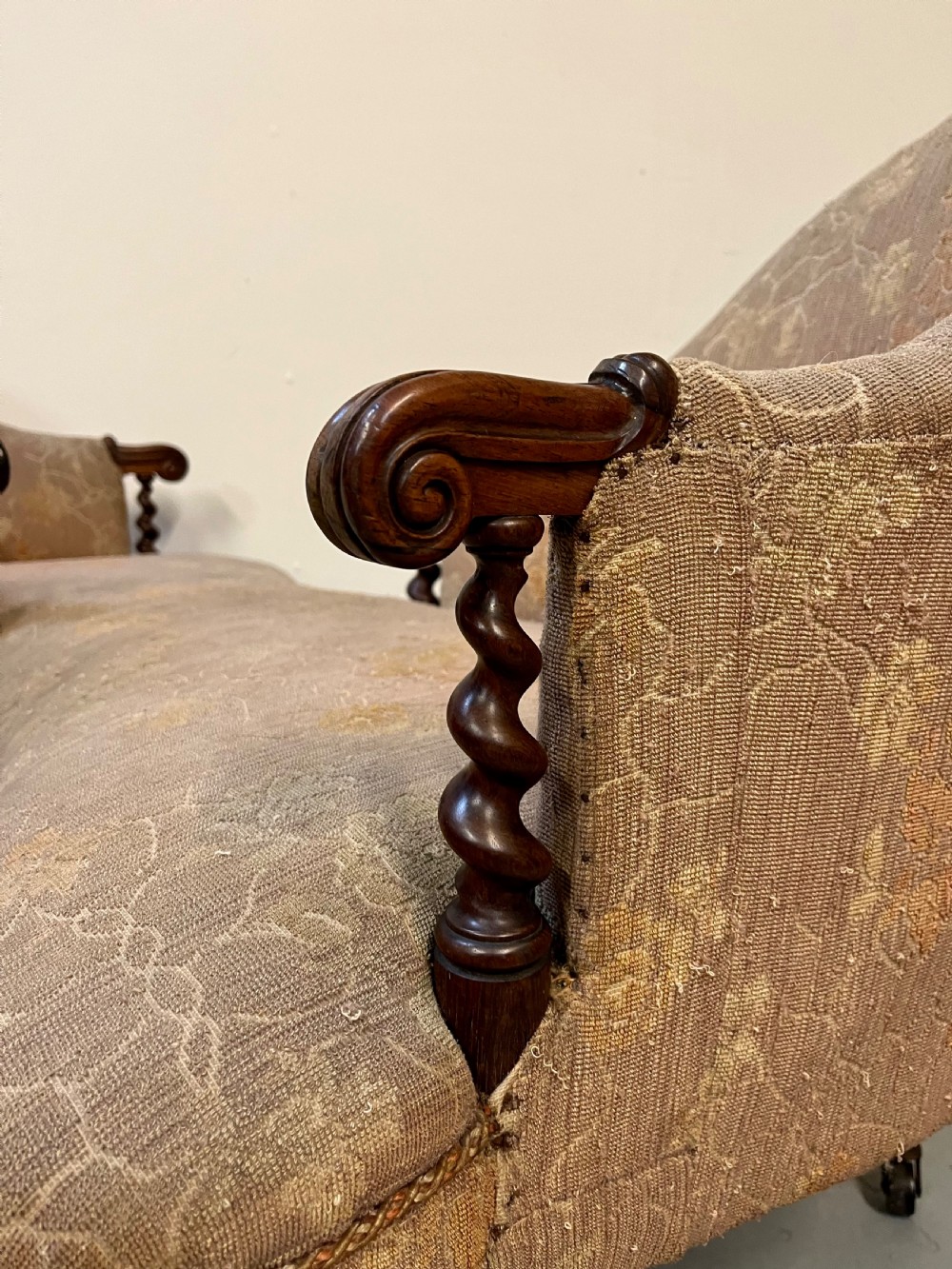 Rosewood conversation sofa  View III