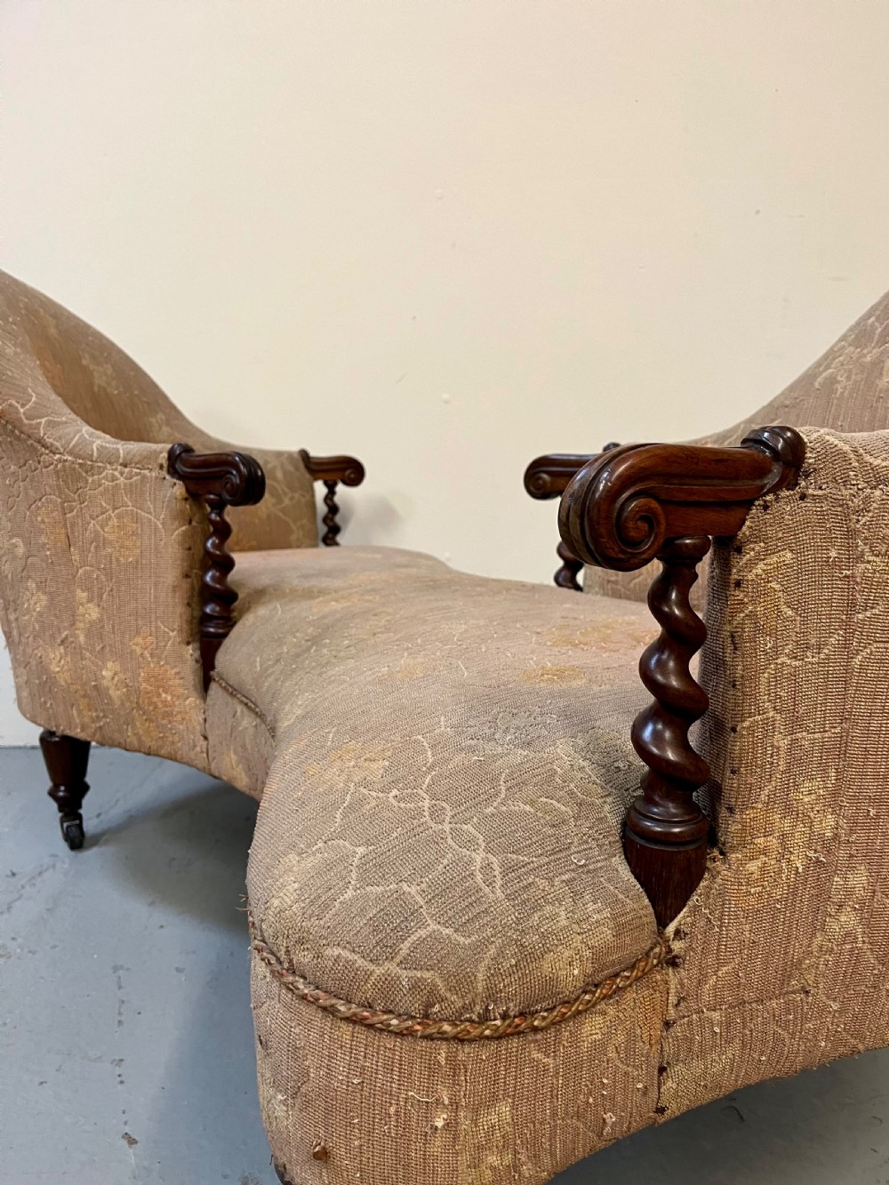 Rosewood conversation sofa  View IV