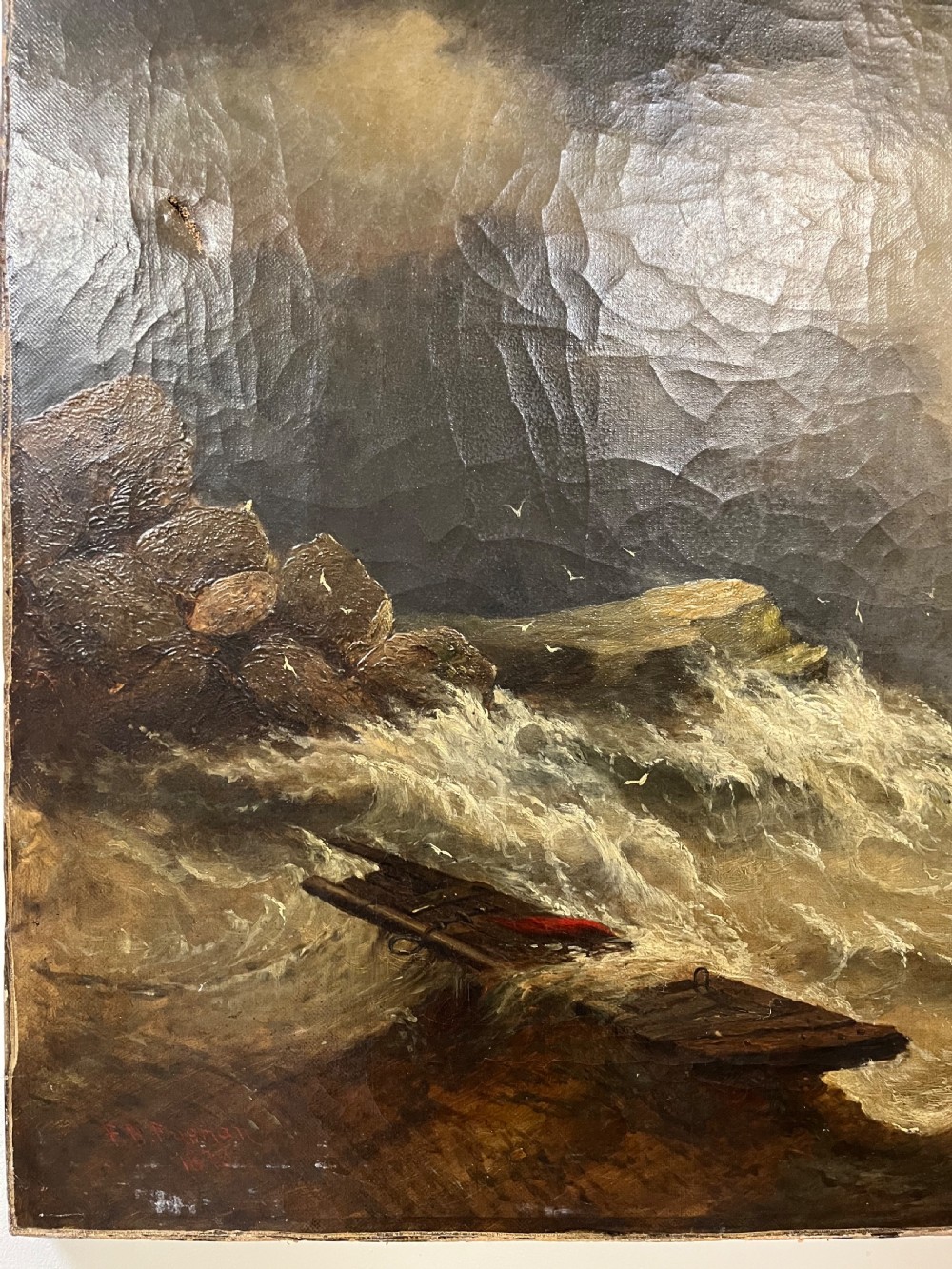 Oil painting on canvas  View III