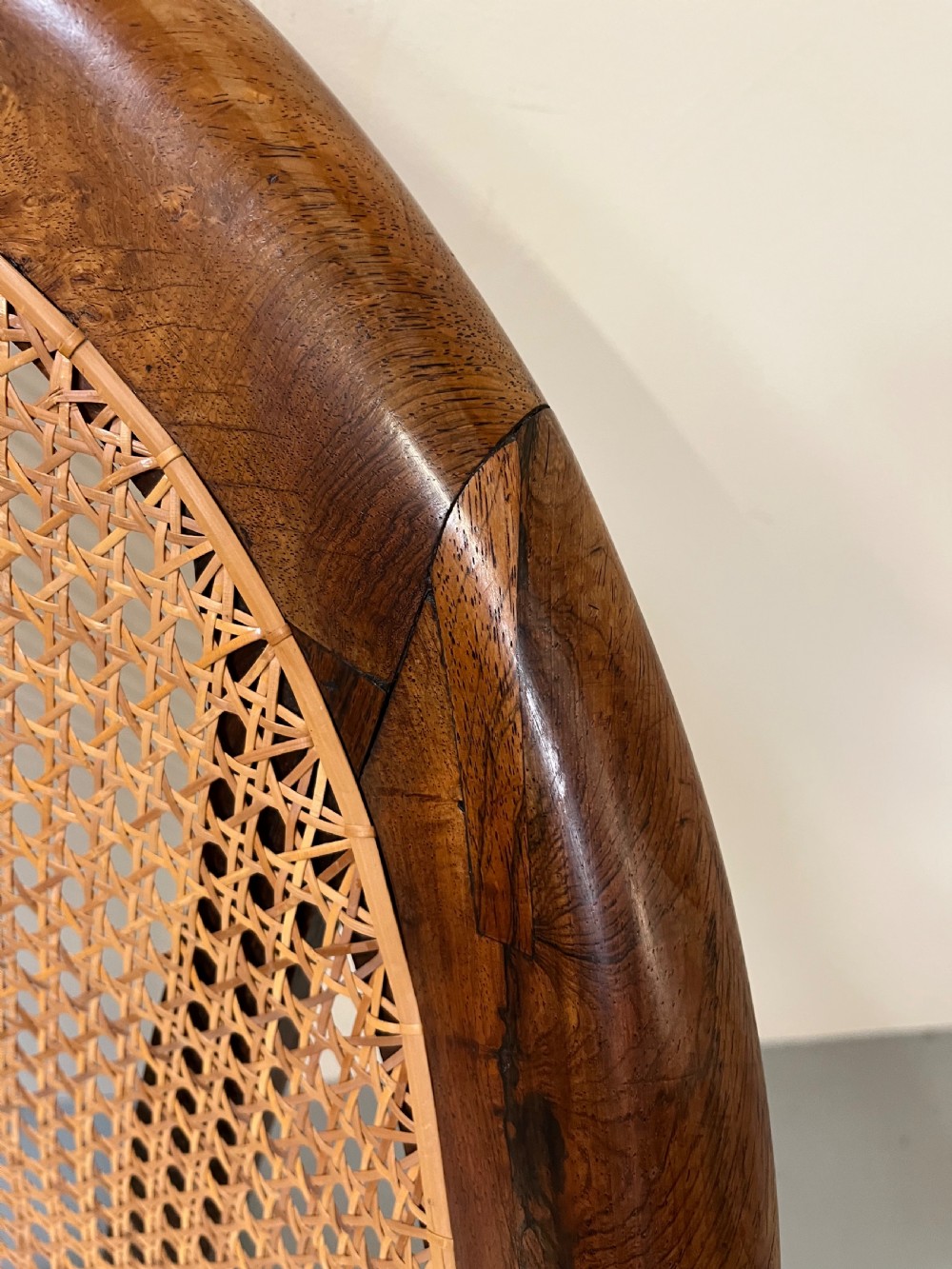 Rosewood bergere armchair View V