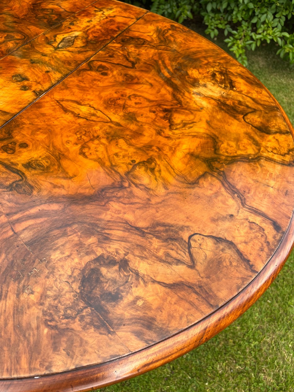 Large walnut sutherland table View VI