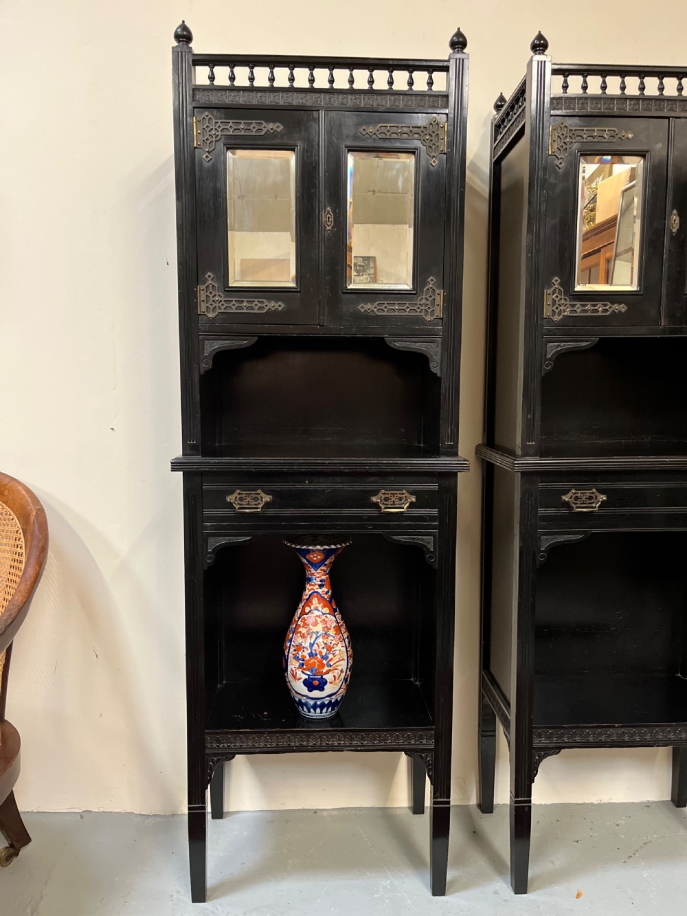 Pair aesthetic side cabinets  View IX