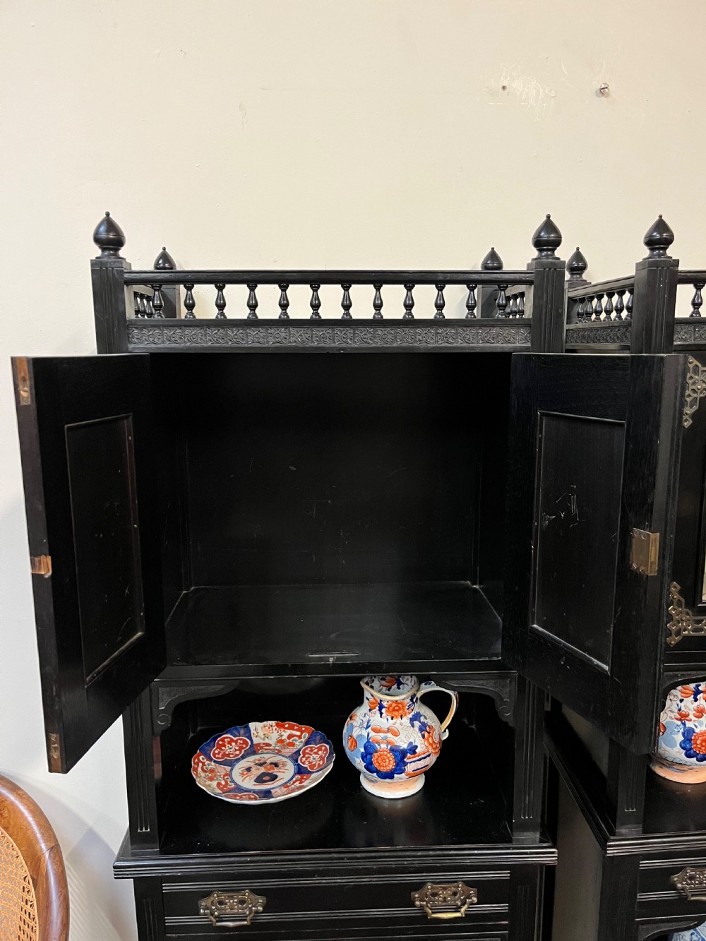 Pair aesthetic side cabinets  View XIII