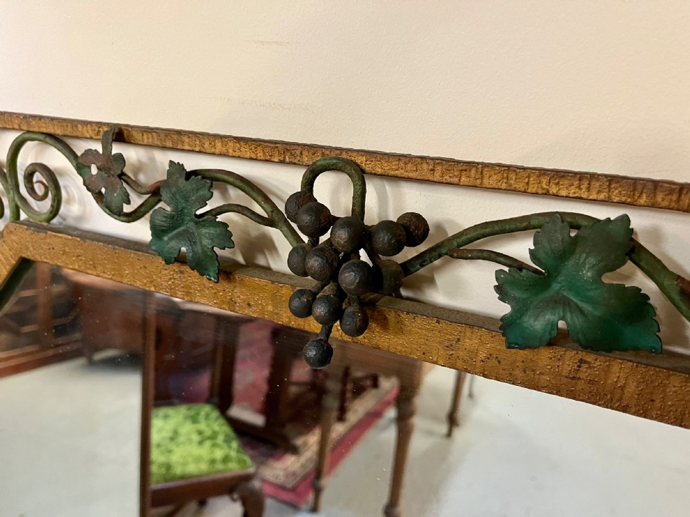 Large french grape and vine mirror  View III