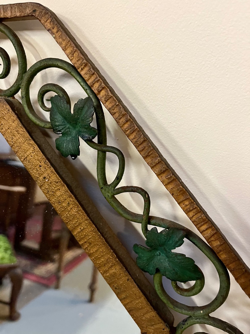 Large french grape and vine mirror  View VII