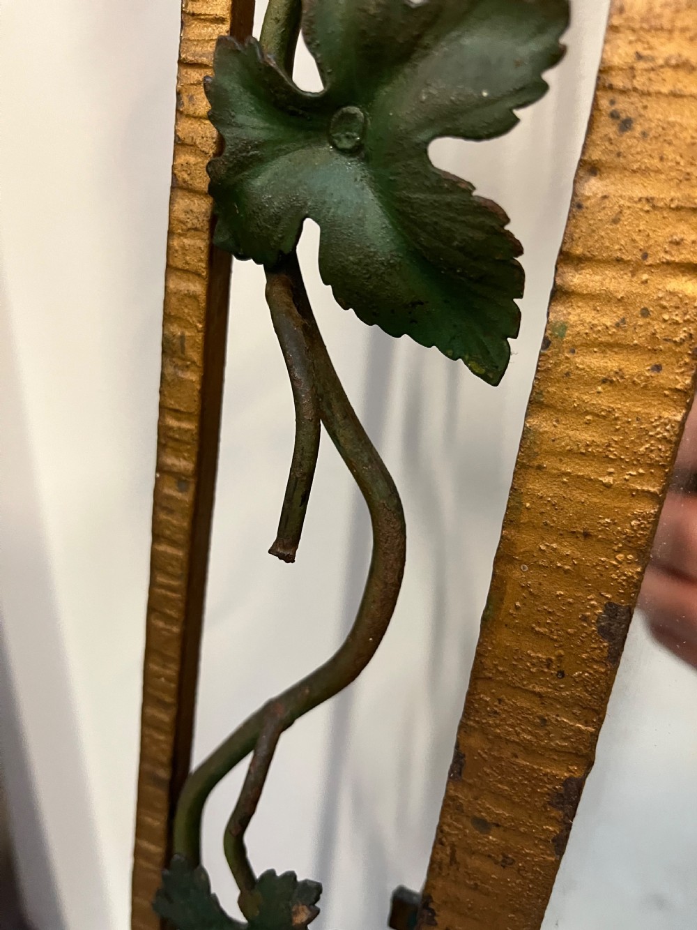 Large french grape and vine mirror  View X
