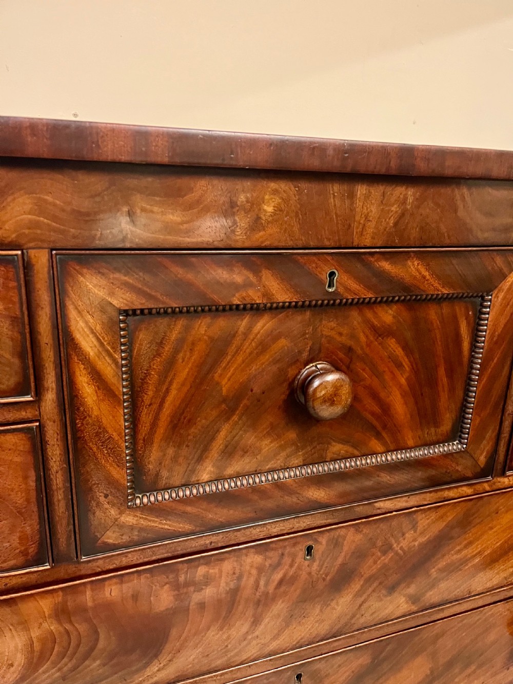 Large mahogany chest of drawers  View XI
