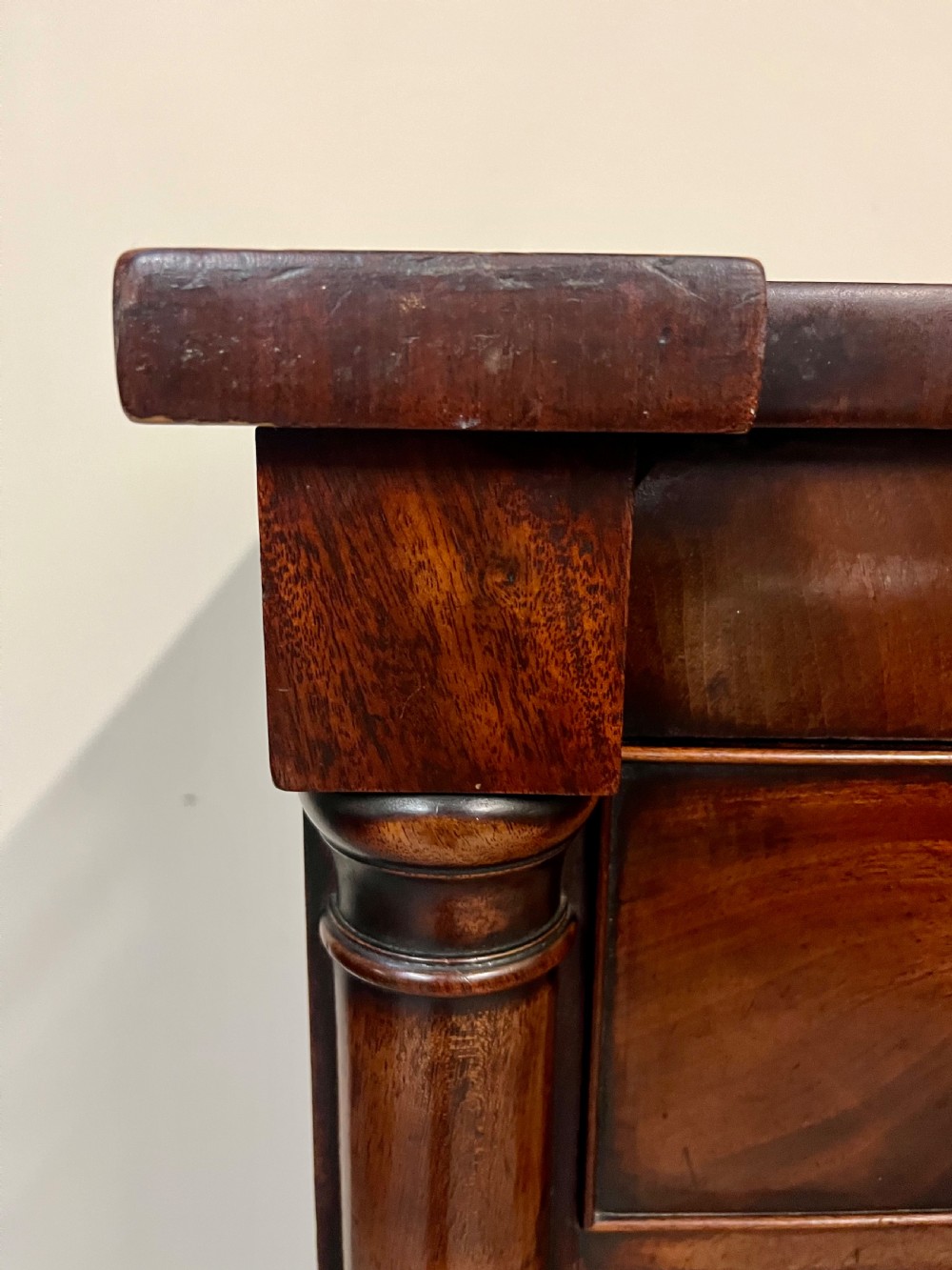 Large mahogany chest of drawers  View XVIII