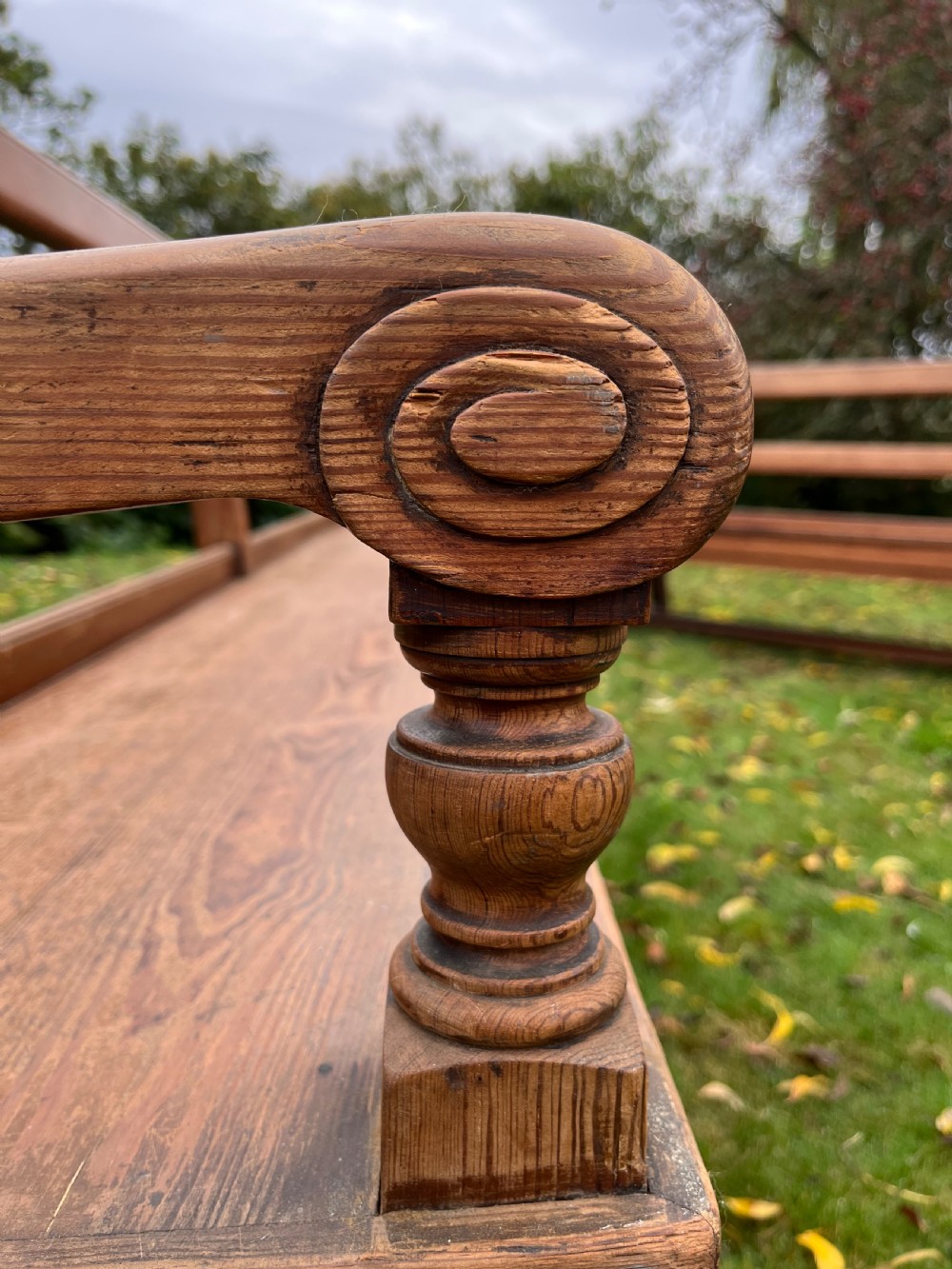Pair Scottish hall benches  View VII