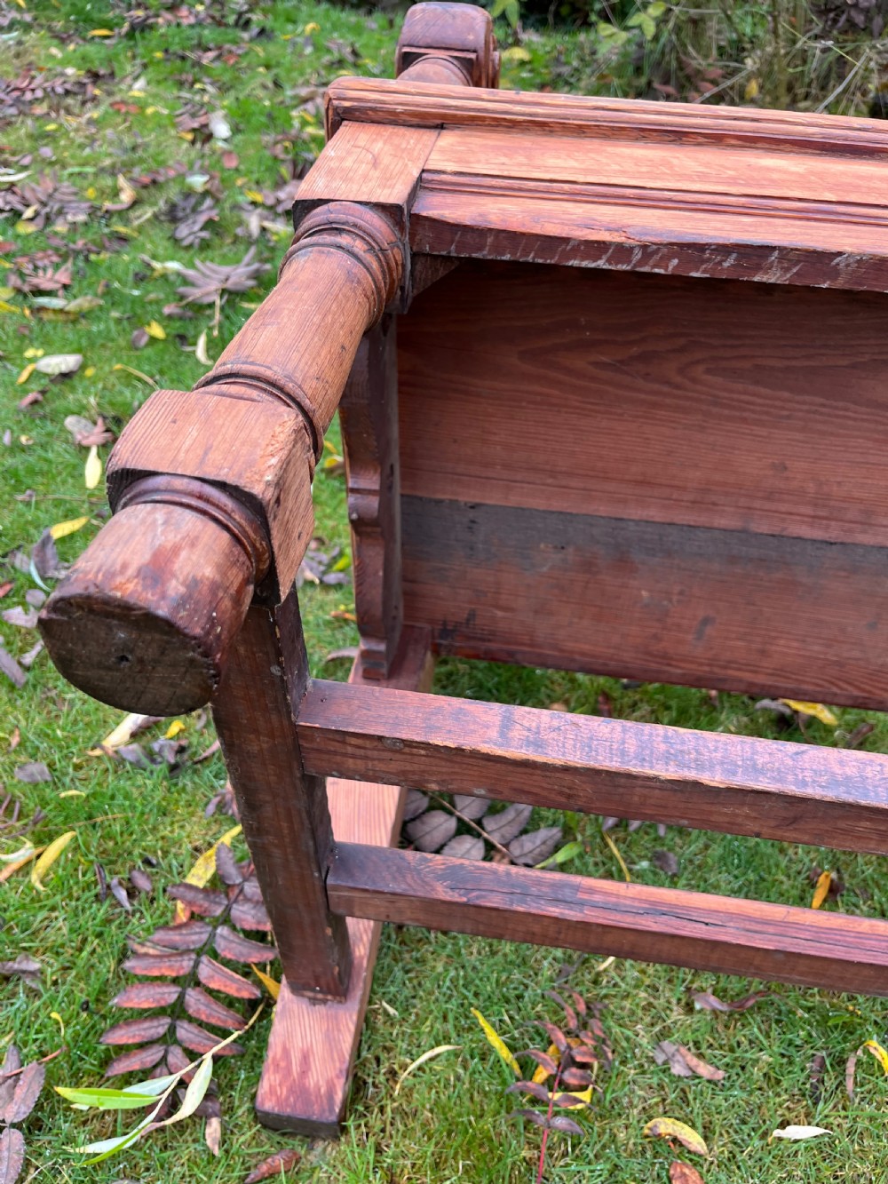 Pair Scottish hall benches  View XXI
