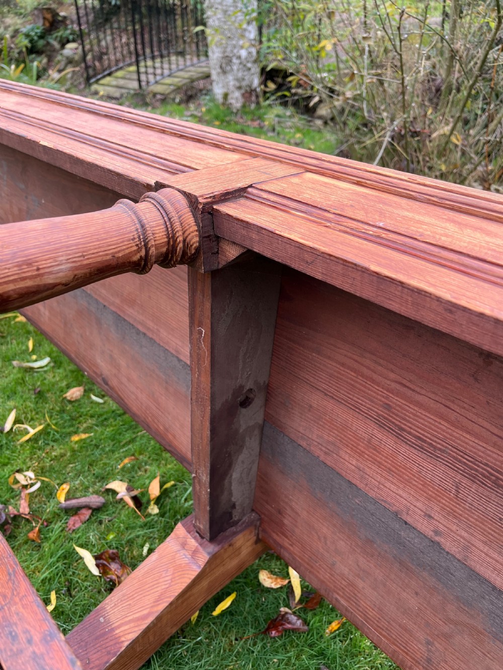 Pair Scottish hall benches  View XXII