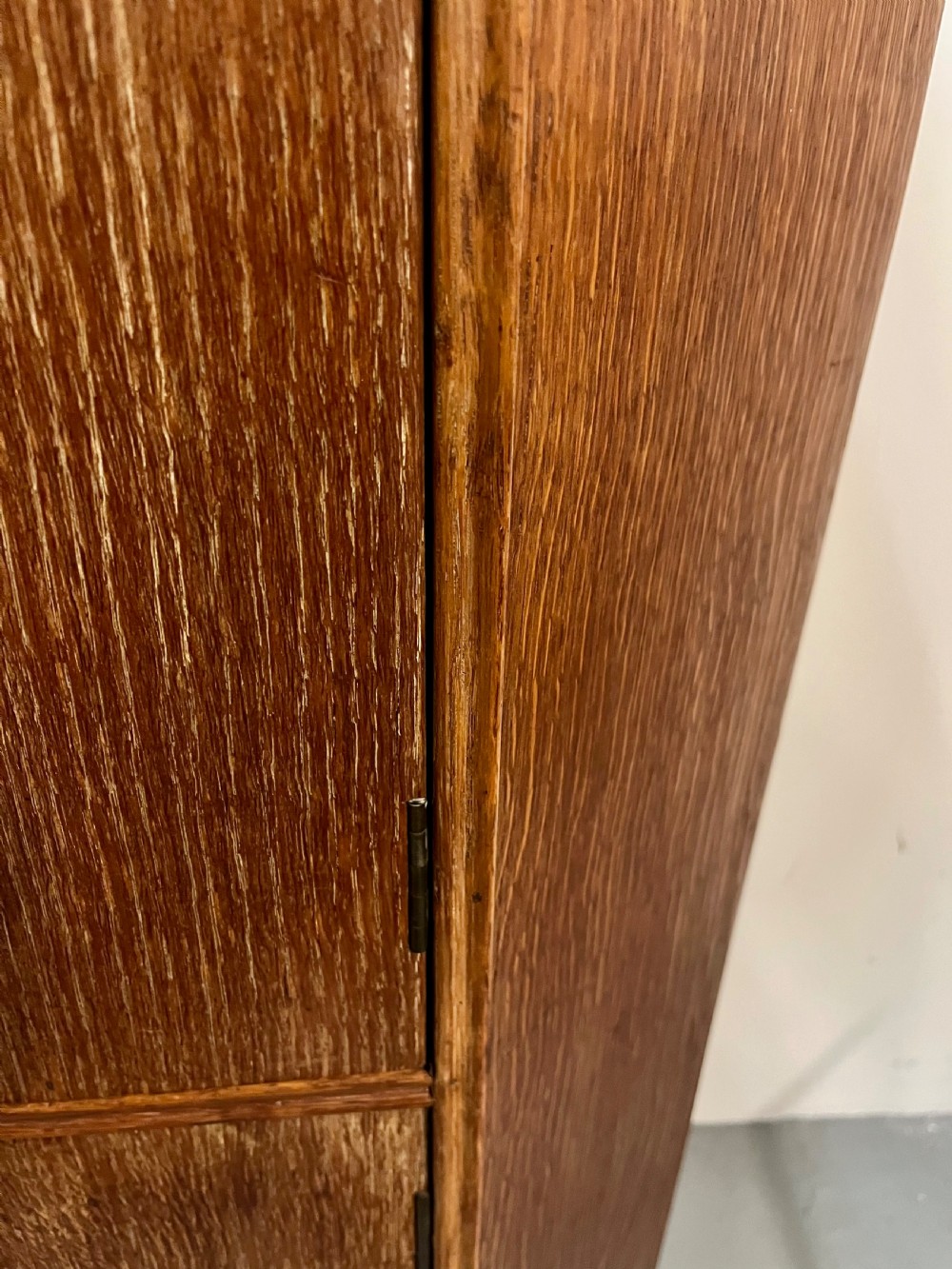 Limed oak standing corner cupboard  View XI