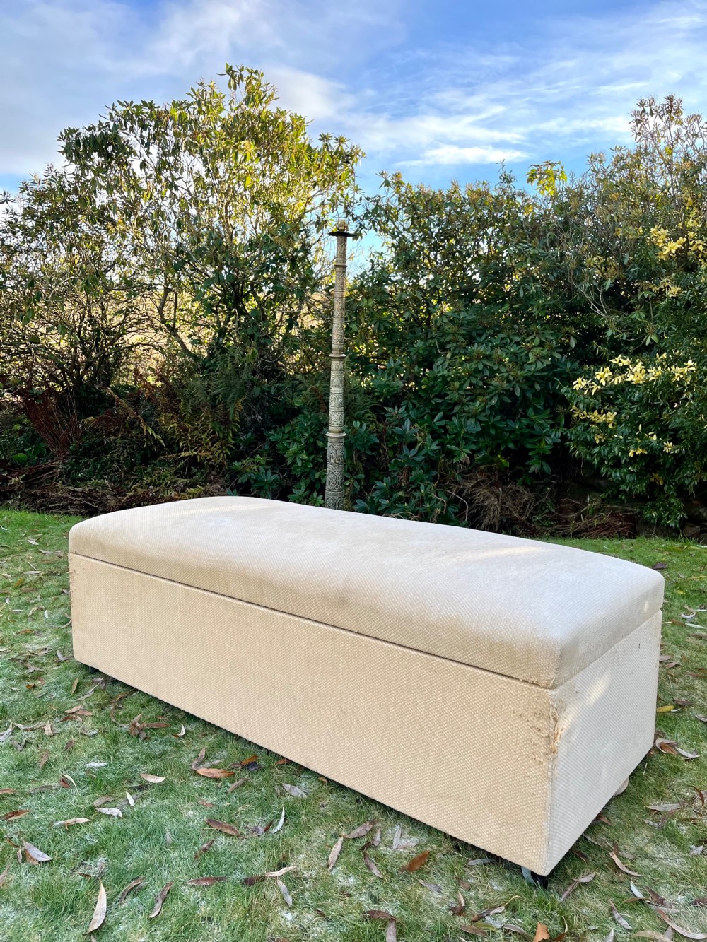 Very large ottoman centre stool View III