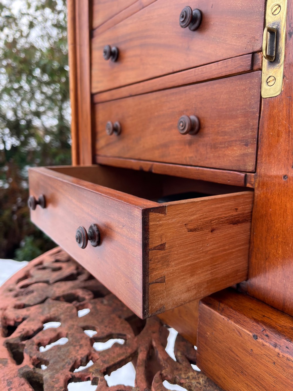 Miniature wellington chest of drawers  View VII